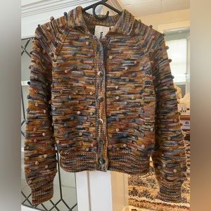 OG Spacedye Popcorn Cardigan S